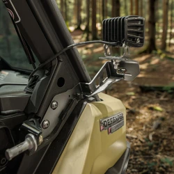 Can-Am Defender A Pillar Light Brackets - S3 Power Sports