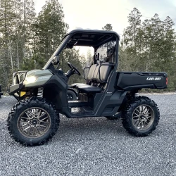 2018 Can-Am Defender DPS HD10, Green / Black