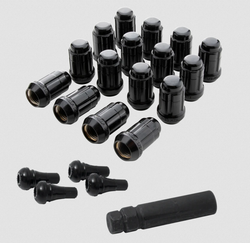 Wheel Pros Lug Nut Installation Kit, 12X1.50mm, Spline, with valves