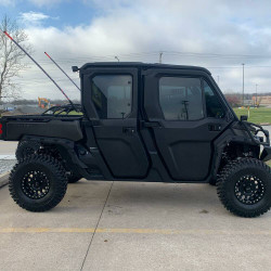 2021 Can-Am Defender Max Limited, Black, Midwest Performance and Power