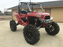 2016 Polaris RZR XP 1000, Red / Silver