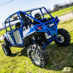 2011 Polaris RZR XP 4 900, Blue / White