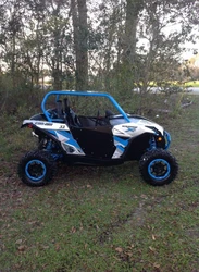 2016 Can-Am Maverick X ds 1000, White / Octane Blue