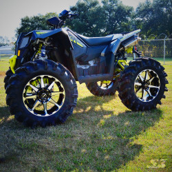 2016 Polaris Scrambler XP 1000, Black / Lime Squeeze