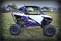 2014 Polaris RZR XP 1000, Candy Purple / White