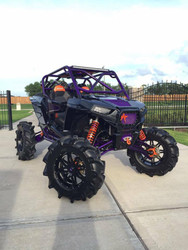 2014 Polaris RZR XP 1000, Orange / Purple