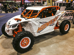 2017 Can-Am Maverick X3, White / Orange