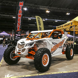 2017 Can-Am Maverick X3, White / Orange