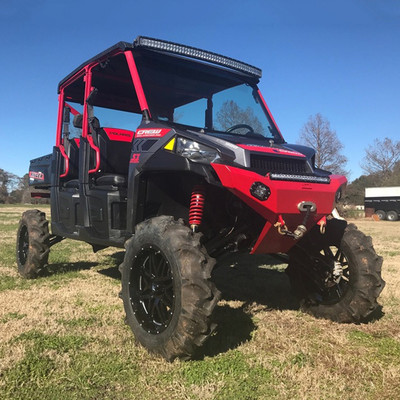 2015 Polaris Ranger Crew XP 900, Red / Gray