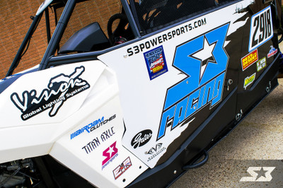 2015 Can-Am Maverick Max X ds Turbo, S3 Racing / BITD, White