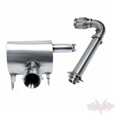 Evolution Powersports Can-Am Maverick X3 900HO Exhaust Race Bypass and Magnum Slip On Muffler Evolution Powersports Can-Am Maverick X3 900HO Exhaust Race Bypass and Magnum Slip On Muffler