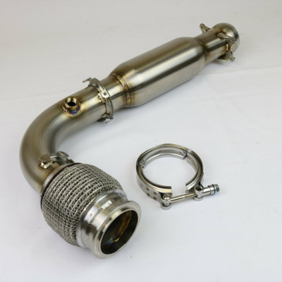 Evolution Powersports Can-Am Maverick X3 Race Bypass Pipe and Muffler Bypass Straight Pipe Evolution Powersports Can-Am Maverick X3 Race Bypass Pipe and Muffler Bypass Straight Pipe