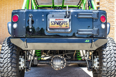 2016 Jeep Wrangler JKU Rubicon, Black and Neon Green