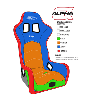 PRP Can-Am Maverick Alpha Composite Race Seat
