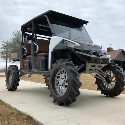 2015 Polaris Ranger Crew, White / Brown 2015 Polaris Ranger Crew, White / Brown