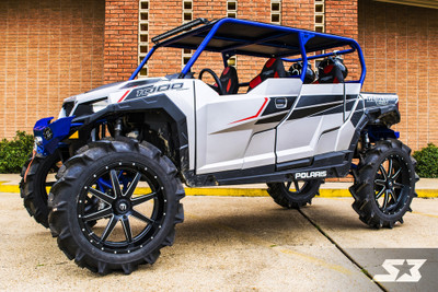 2017 Polaris General 4, Silver / Blue 2017 Polaris General 4, Silver / Blue