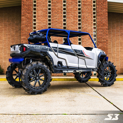 2017 Polaris General 4, Silver / Blue 2017 Polaris General 4, Silver / Blue