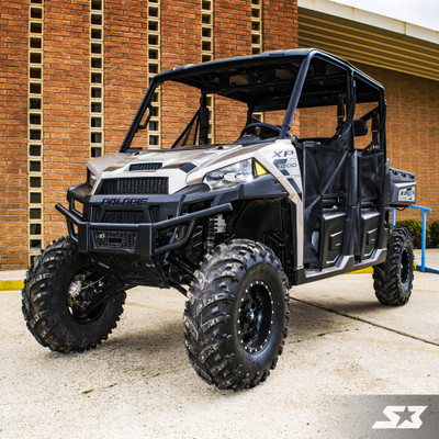 2018 Polaris Ranger Crew XP 1000, Suede Metallic / Black