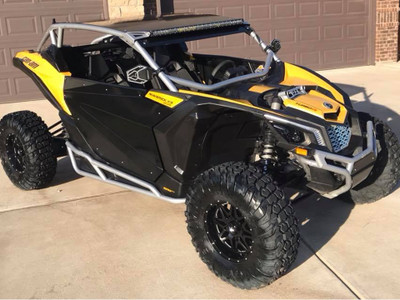 2017 Can-Am Maverick X3 X ds Turbo, Black / Yellow / Silver