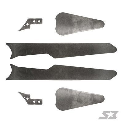 S3 Power Sports Can-Am Maverick X3 Trailing Arms Weld-In Gusset Kit S3 Power Sports Can-Am Maverick X3 Trailing Arms Weld-In Gusset Kit