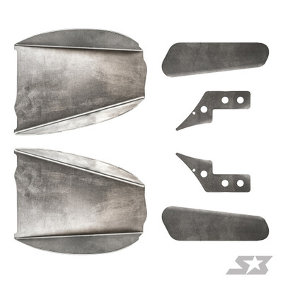 S3 Power Sports Can-Am Maverick X3 Trailing Arms Weld-In Gusset Kit S3 Power Sports Can-Am Maverick X3 Trailing Arms Weld-In Gusset Kit