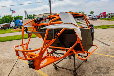 2023 Can-Am Maverick X3 Short Course Chassis, Orange / White / Black