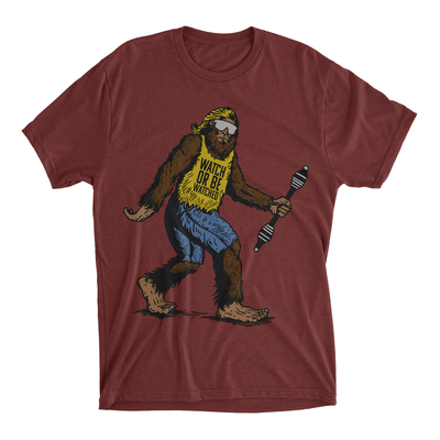 S3 Power Sports "Squatch" Watch or Be Watched T-Shirt