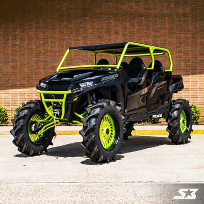 2018 Polaris General 4, Black / Green