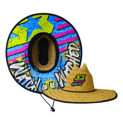 S3 Power Sports "Watch or Be Watched" Straw Hat