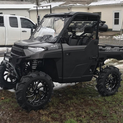 2018 Polaris Ranger XP 1000, Silver / Black
