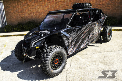 2019 Can-Am Maverick X3 MAX X ds, Black / Custom Wrap 2019 Can-Am Maverick X3 MAX X ds, Black / Custom Wrap