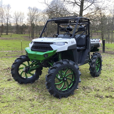 2019 Polaris Ranger XP 1000, White / Green 2019 Polaris Ranger XP 1000, White / Green
