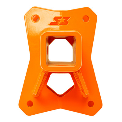 S3 Power Sports Polaris RZR Turbo R Double Shear 2" Hitch Receiver Plate S3 Power Sports Polaris RZR Turbo R Double Shear 2" Hitch Receiver Plate