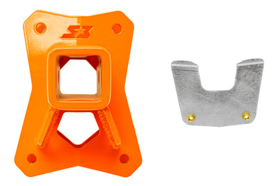 S3 Power Sports Polaris RZR Turbo R Double Shear 2" Hitch Receiver Plate S3 Power Sports Polaris RZR Turbo R Double Shear 2" Hitch Receiver Plate