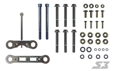S3 Power Sports 2017 - 2021 Can-Am Maverick X3 Front Gusset Kit S3 Power Sports 2017 - 2021 Can-Am Maverick X3 Front Gusset Kit