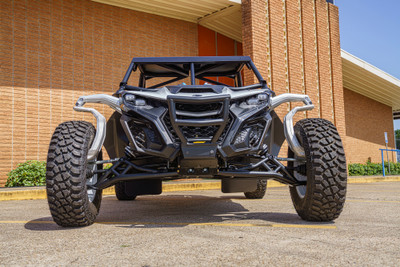 2024 Can-Am Maverick R, White / Yellow / Black 2024 Can-Am Maverick R, White / Yellow / Black