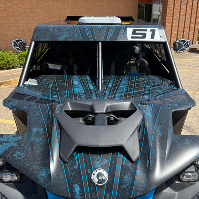 2024 Can-Am Maverick R, O&S Offroad Racing, Blue / Black