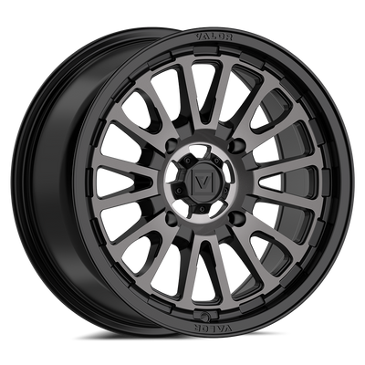 Valor Offroad V14 Dark Tint UTV Wheels