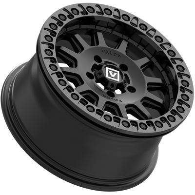 Valor Offroad V09 Satin Black UTV Beadlock Wheels