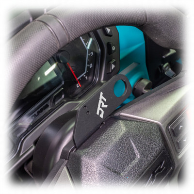 Polaris RZR 2020+ Steering Wheel Single Push-To-Talk Plate - DRT Motorsports