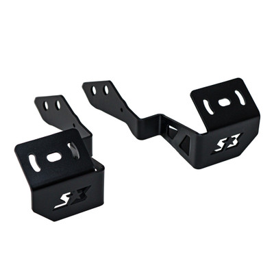 Can-Am Defender HD11 A Pillar Light Brackets - S3 Power Sports