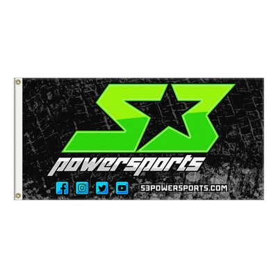 S3 Power Sports Whip Flag