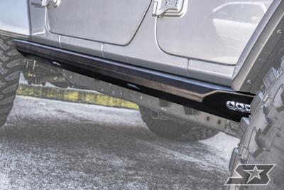 S3 Power Sports Jeep Wrangler JLU Ambush Series Rock Sliders S3 Power Sports Jeep Wrangler JLU Ambush Series Rock Sliders