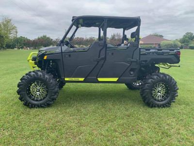 2020 Polaris Ranger Crew 1000 HLE, Black / Yellow, DFW ATV World Headquarters 2020 Polaris Ranger Crew 1000 HLE, Black / Yellow, DFW ATV World Headquarters