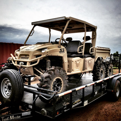 2014 Polaris Ranger 6X6 Diesel Crew 900, Sarge