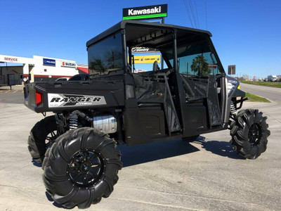 2016 Polaris Ranger Crew 900, Black / White