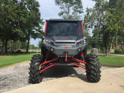 2015 Polaris Ranger XP 900 Crew, Grey / Red 2015 Polaris Ranger XP 900 Crew, Grey / Red