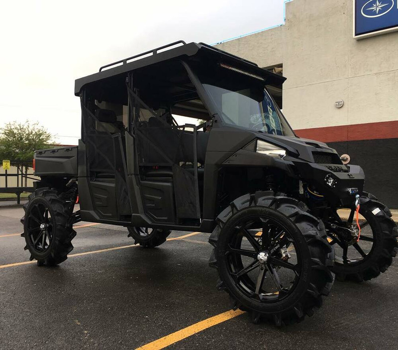 2017 Polaris Ranger Crew XP 1000, Black / Black 2017 Polaris Ranger Crew XP 1000, Black / Black