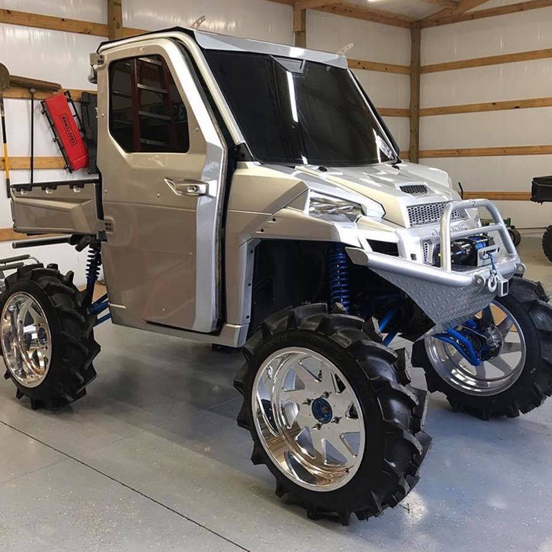 2017 Polaris Ranger XP 1000 HLE, Silver / Blue 2017 Polaris Ranger XP 1000 HLE, Silver / Blue