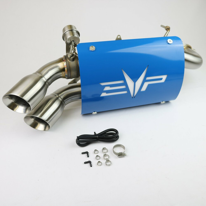 Evolution Powersports Polaris RZR XP Turbo Captains Choice Exhaust Evolution Powersports Polaris RZR XP Turbo Captains Choice Exhaust